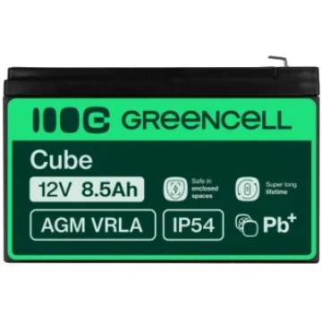 Akumulators GreenCell AGM VRLA 12V 8.5Ah Visi ražo
