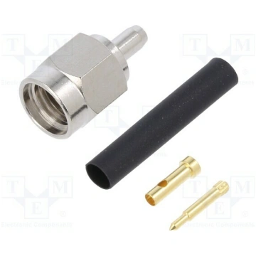 Connector: SMA; plug; male; straight; 50Ω; RG178(A