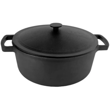 Katls čuguna 6 L ar čuguna vāku TM 280mm BC-P-6L-1