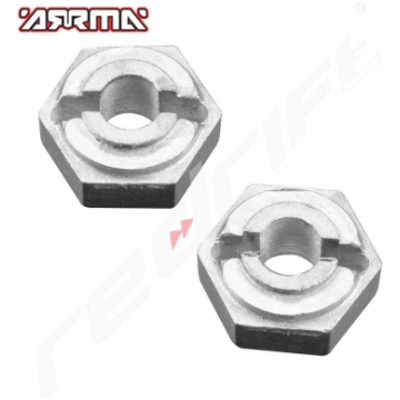 Arrma: WHEEL HEX ALUMINUM 12MM (2)