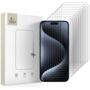 Spigen Szklo hartowane TECH-PROTECT BUNDLE 10-PACK