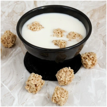 Bocconcini proteici ai cereali vaniglia e cioccola