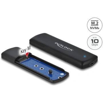 Delock External Enclosure for M.2 NVMe PCIe SSD wi