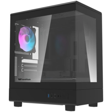DarkFlash DB330M Black Computer Case (+3 Fans) v2 