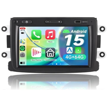 Android 14 7 collu autoradio priekš Renault Dacia 