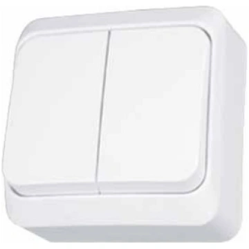 Schneider Electric Slēdzis Lustras Prima Balts - W