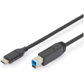 Digitus USB Type-C connection cable, Type-C to B |