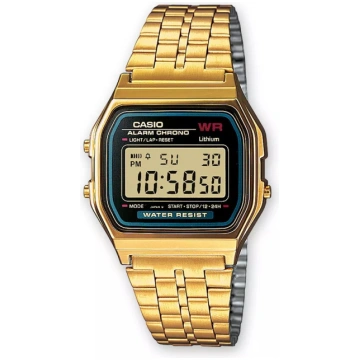 Rokas pulkstenis Casio A159WGEA-1EF Zelta Sudraba