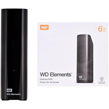 Western Digital Elements WDBWLG0060HBK-EESN extern