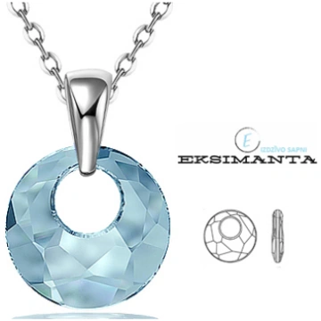 Kaklarota ar Swarovski Elementu Eksimanta.lv