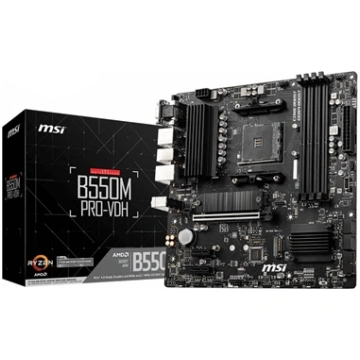 MSI B550M PRO-VDH AMD B550 Socket AM4 micro ATX B2