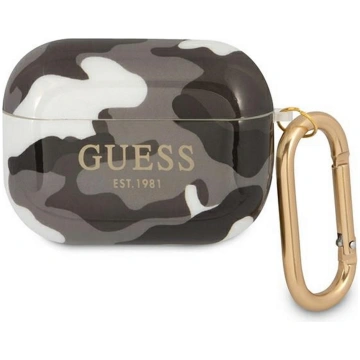 Guess GUAPUCAMG AirPods Pro cover czarnyblack Camo
