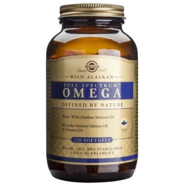 Wild Alaskan Full Spectrum Omega 120 capsules Solg
