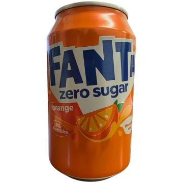 FANTA Zero Orange, bundžā 330ml