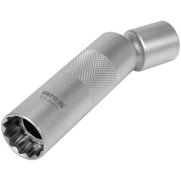 SPARK PLUG SOCKET 16MM 3/8" (YT-38517) Yato