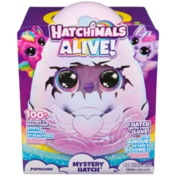 HATCHIMALS interaktīvā rotaļlieta "Alive Pufficorn