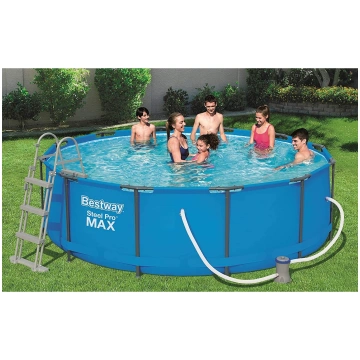 Bestway Steel Pro MAX Piscina Fuori Terra Rotonda 