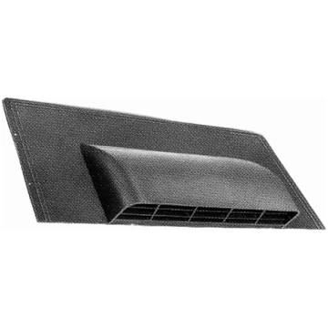 Plaknes aerators bitumena šindeļiem, melns, gab. I