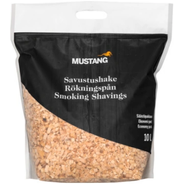 Alkšņa skaidas kūpināšanai Mustang, 10 l