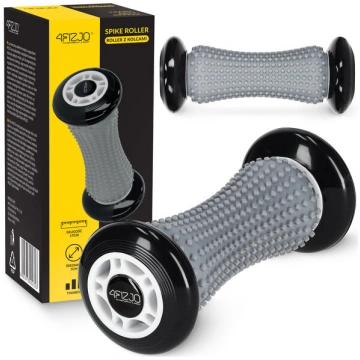 Masāžas rullis rolleris ar radzēm 4FIZJO, 7 x 17 c
