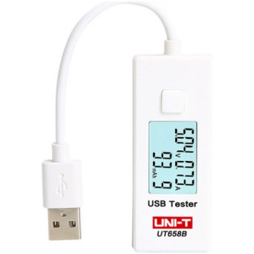 USB sprieguma un strāvas mērītājs UT658B UNI-T