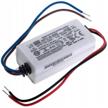 Impulsu barošanas bloks LED 500mA 8-16V MEAN WELL