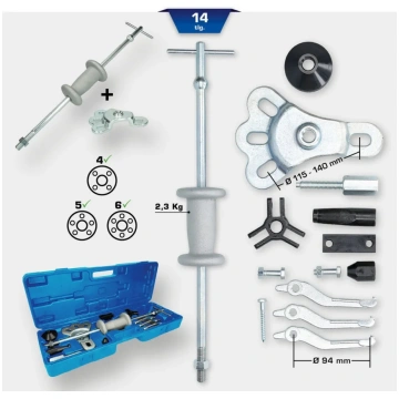Brilliant Tools Riteņu rumbu novilcējs ar slīdāmur