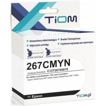 Tintes kasetne Tiom priekš Epson 267CMYN C13T26704