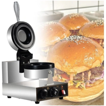 Elektriskā Hamburgeru preses burgeru mašīna Komerc
