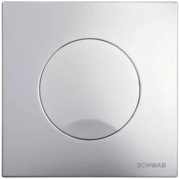 Placca Atena mono cromo opaco codice prod: 4060414