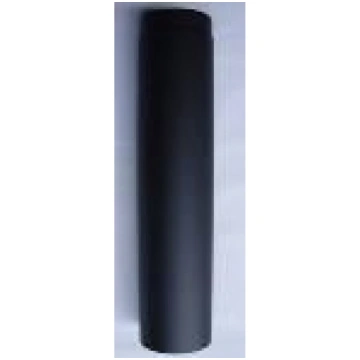 Melnā dūmvada caurule 1000x2mm d160 (767826)