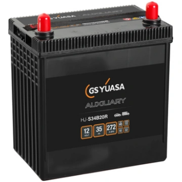 Akumulators START&STOP 35AH 272A 12V L+ YUASA Back