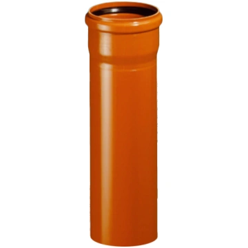 PVC gludsienu caurule D110x3.2, L=3000mm