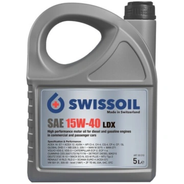 SAE 15W-40 LDX - 5L Swissoil