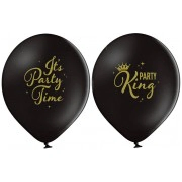 Baloni "Party King" "I"ts Party Time"- melni Belba