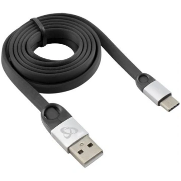 Sbox USB 2.0 Type-C/2.4A black/silver USB-C-2.4A