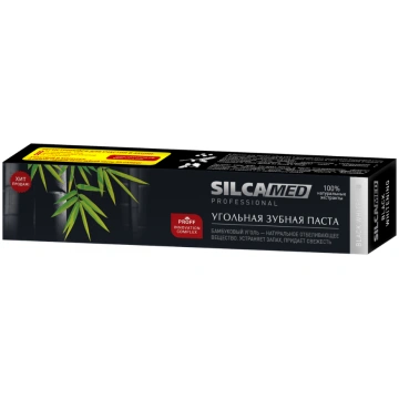 Silca Med Zobu pasta Professional black whitening 