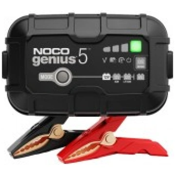 Noco GENIUS5 5A 6V 12V Charger, akumulatoru lādētā