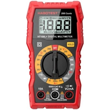 Digitālais multimetrs DC 600V/10A, AC 600V (CAT II