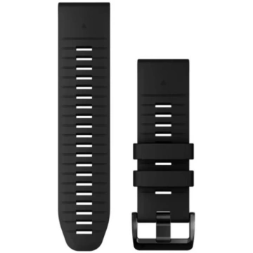 GARMIN QuickFit Band 26mm, Black Silicone 010-1328
