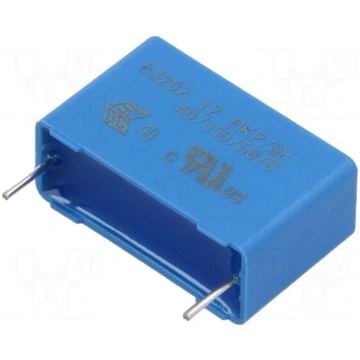 Capacitor: polypropylene | Y2 | 100nF | 1.5kVDC | 