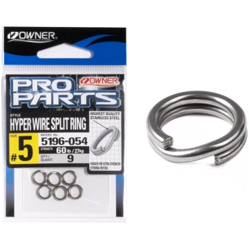Riņķi Owner HYPER WIRE SPLIT RING 5196-054-05