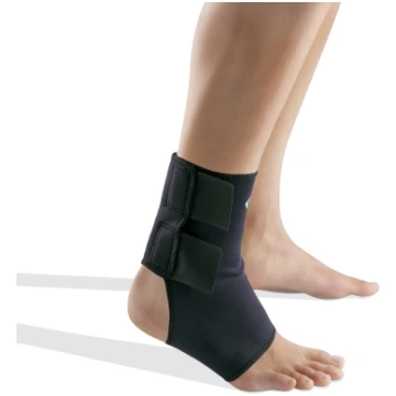 Neoprēna apsējs pēdas locītavai ar velcro aizdari 