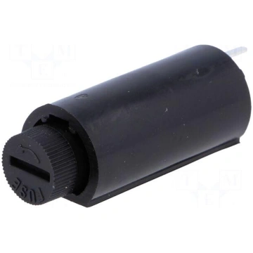 Fuse holder | cylindrical fuses | Mounting: vertic
