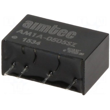 Converter: DC/DC | 1W | Uin: 4.5÷9V | 5VDC | Iout: