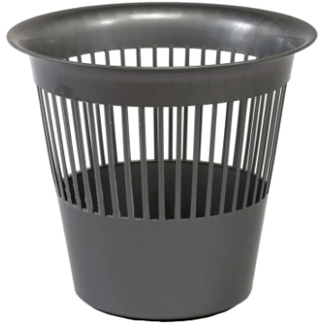 Atkritumu tvertne Okko, melna krās., 10 l, 55 cm