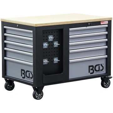 WORKSHOP TROLLEY | 2X 5 DRAWERS | 1 CABINET | EMPT