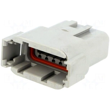 Connector: wire-wire | plug | male | DTM | PIN: 12