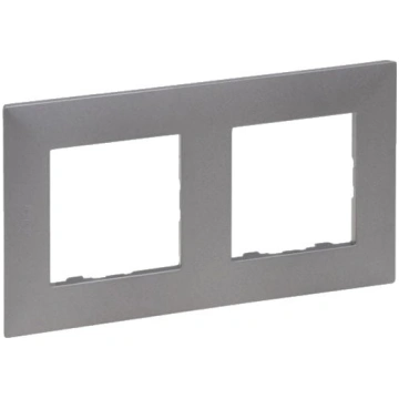Divvirzienu rāmis Legrand Niloe Step 863492 (pelēk