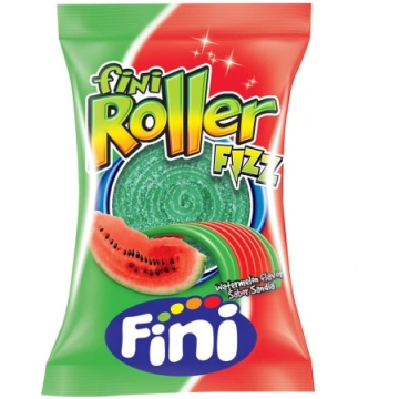 Želejkonfektes FINI Roller, ar arbūzu garšu, 20g